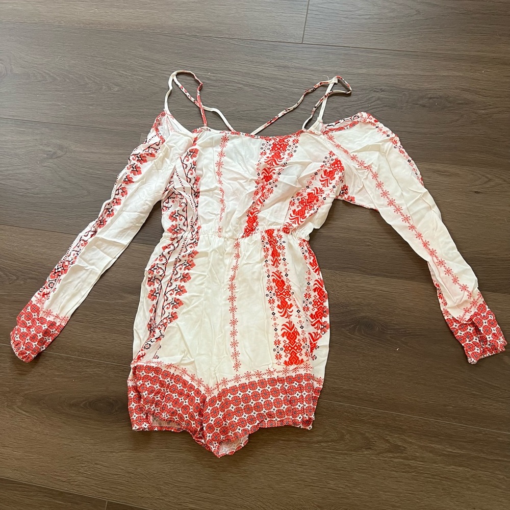 Cold Shoulder Romper